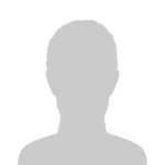 Profile Placeholder image. Gray silhouette no photo of a person on the avatar. The default pic is used for web design.